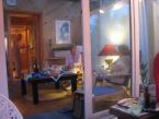 The apartment is has an open plan arrangement